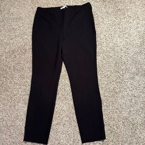 Elizabeth And James Black Ankle Zip Pants Womens XL